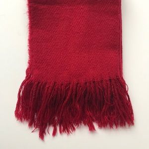 Red scarf